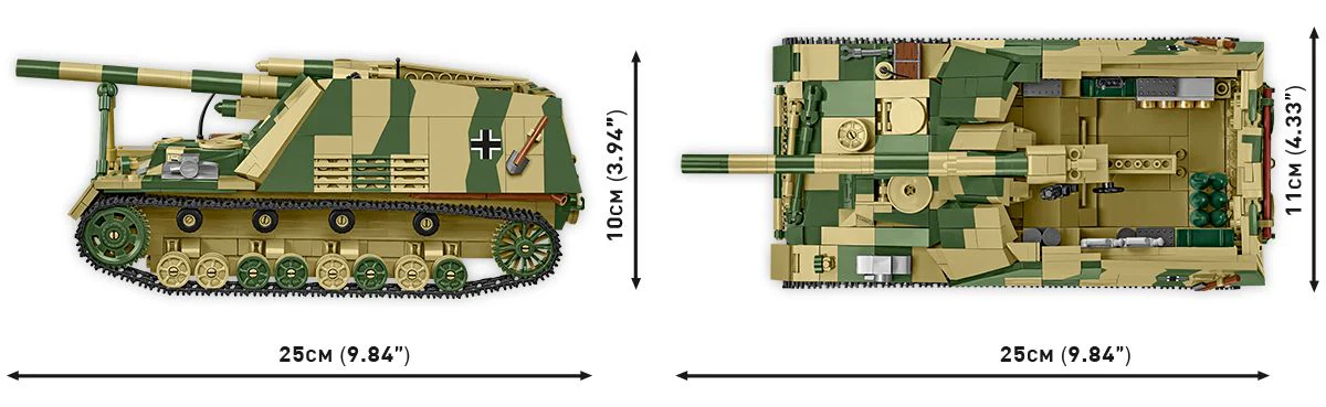 Cobi 1/28 SdKfz 165 Panzerhaubitze Hummel - Image 6