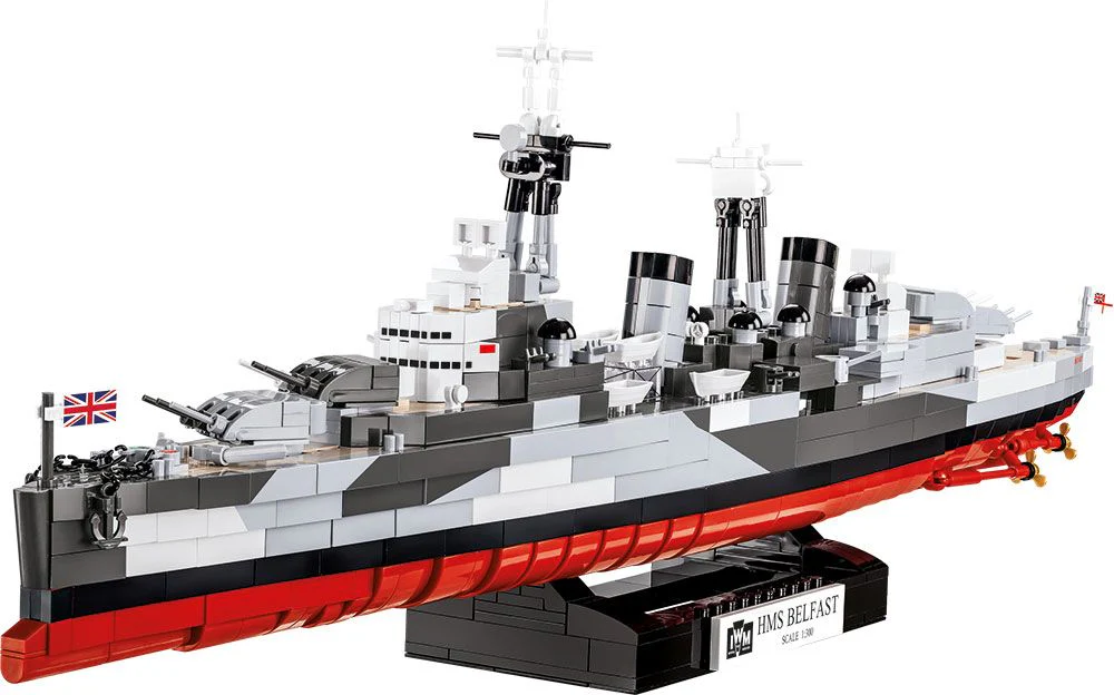 Cobi 1/300 Scale: HMS Belfast - Image 3