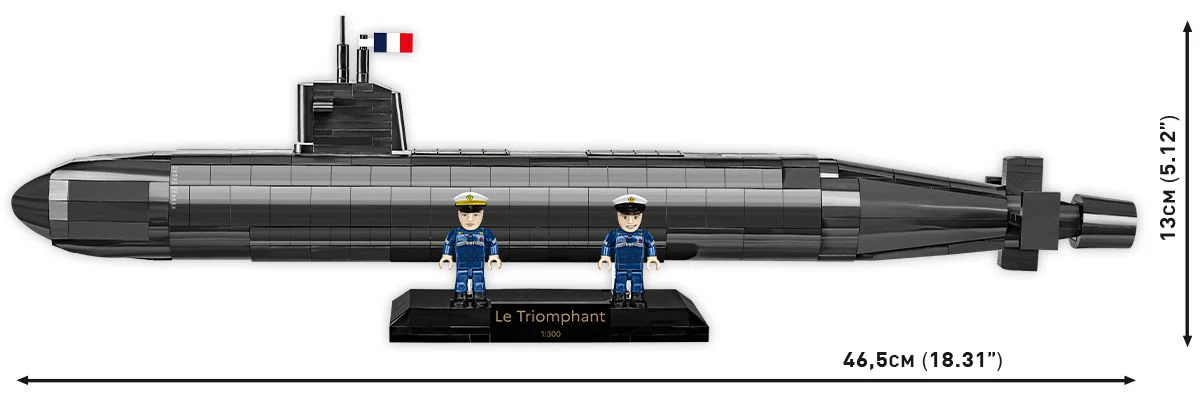 Cobi 1/300 Sous-Marin SNLE - Image 5