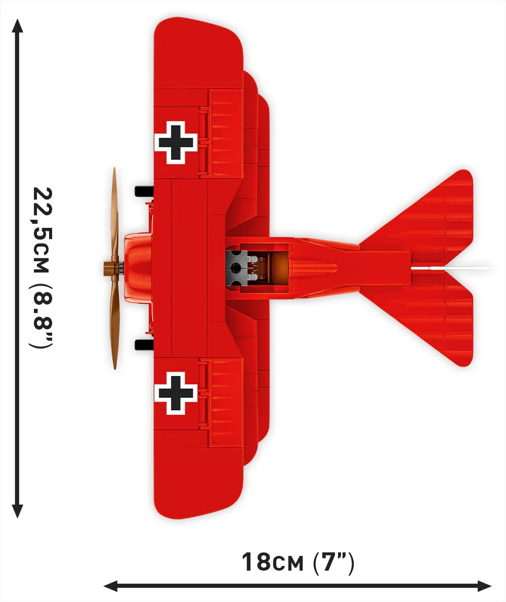 Cobi 1/32 Scale Fokker Red Baron - Image 4