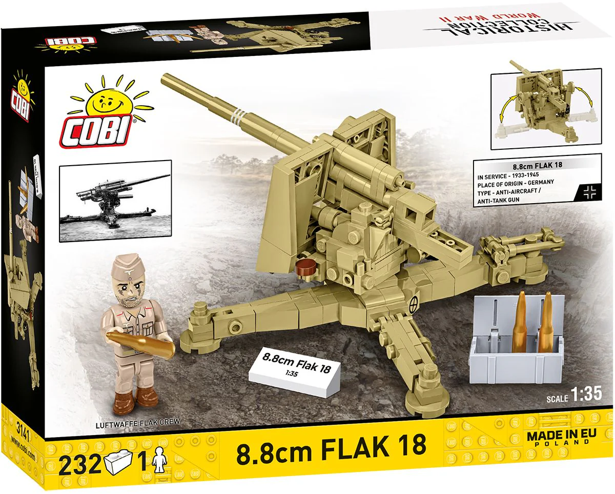 Cobi 1/35 8.8cm Flak 18 - Image 2