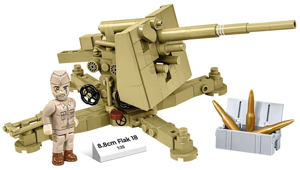 Cobi 1/35 8.8cm Flak 18 - Image 4