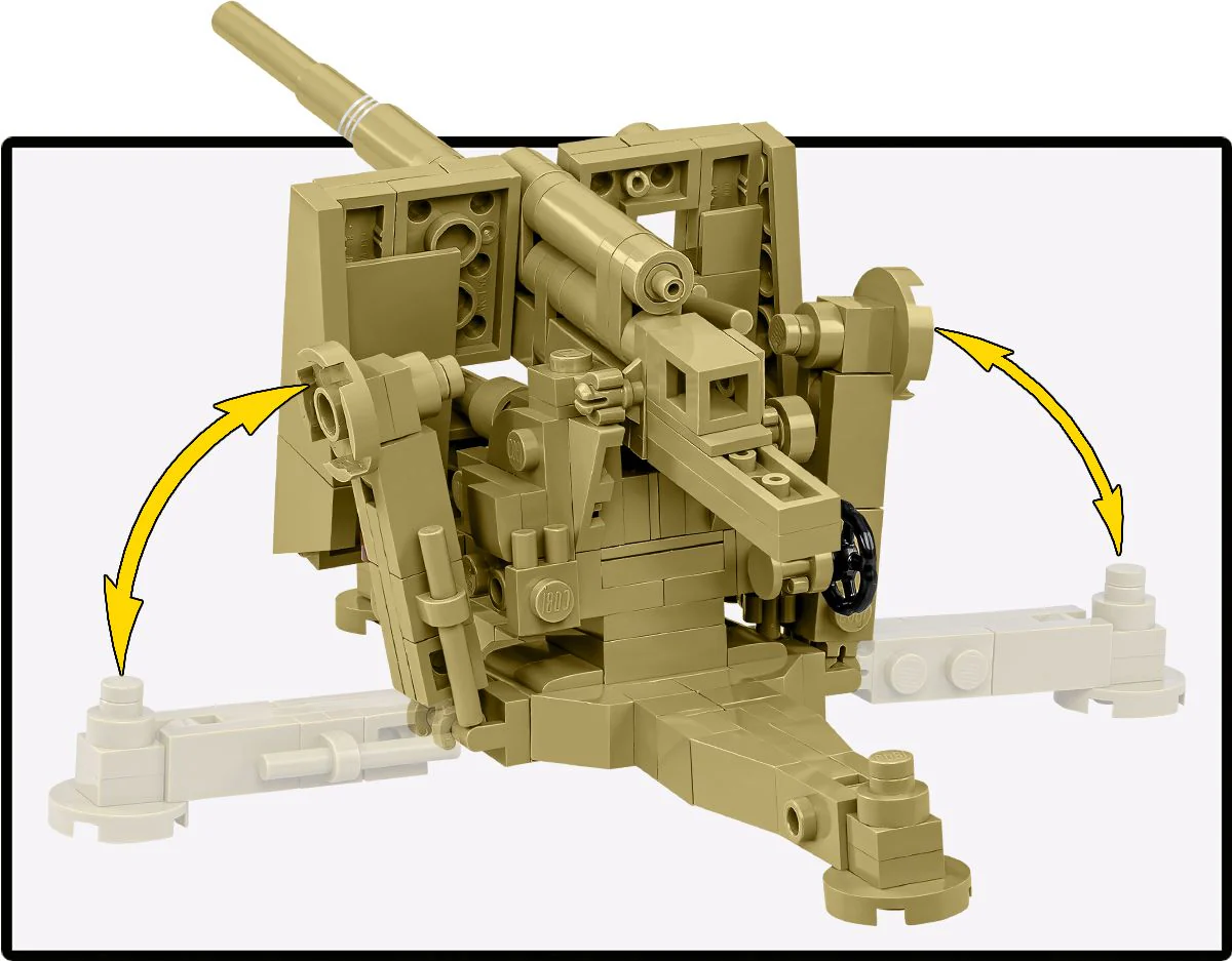 Cobi 1/35 8.8cm Flak 18 - Image 7