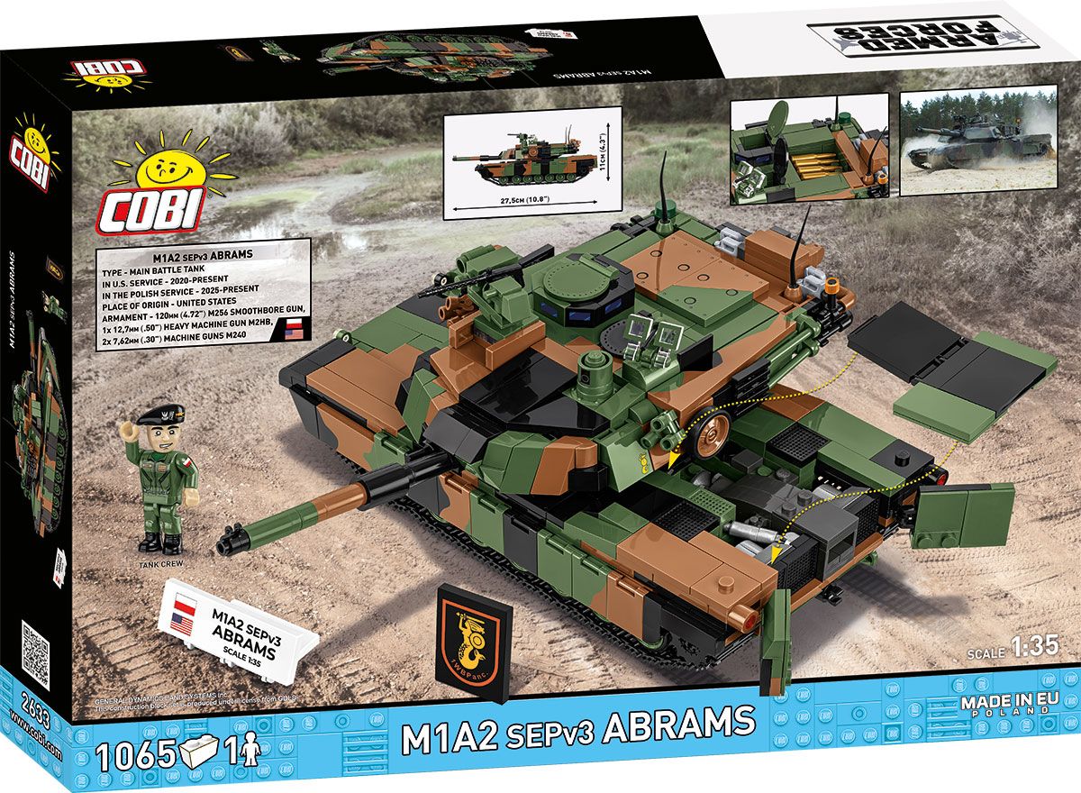 Cobi 1/35 M1A2 Abrams PL - Image 2