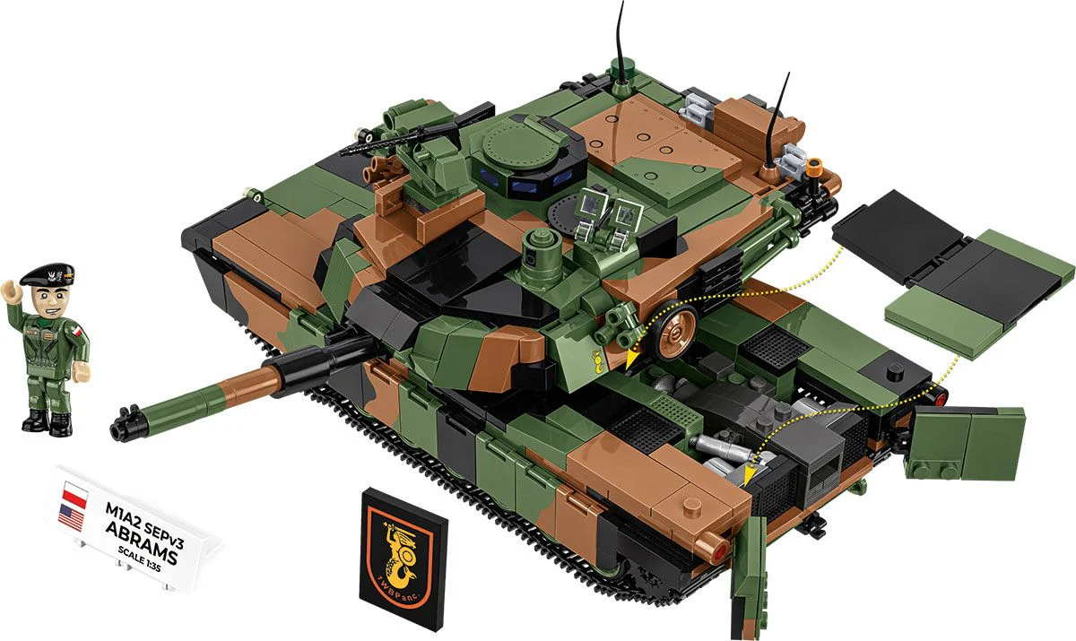 Cobi 1/35 M1A2 Abrams PL - Image 4