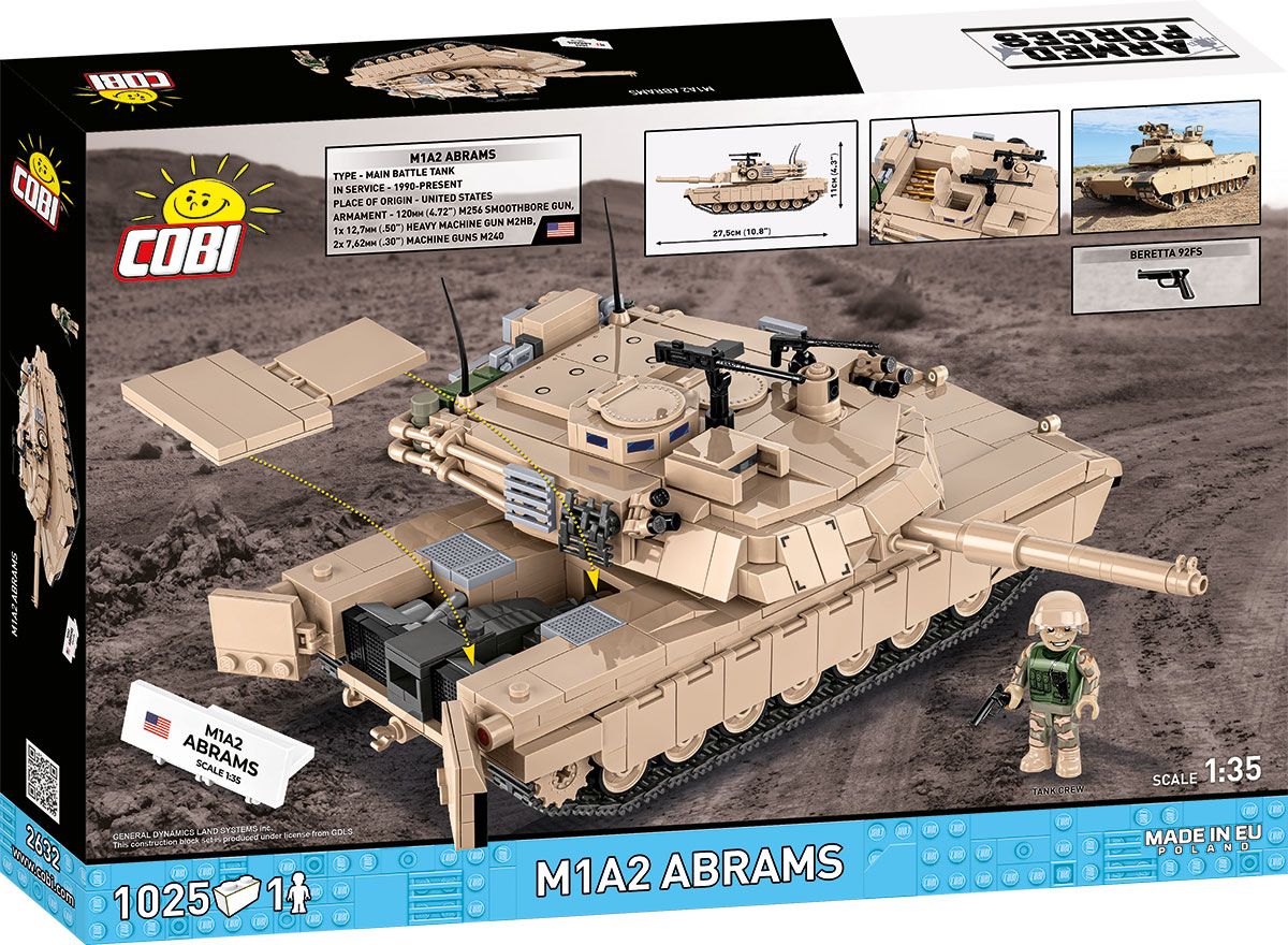 Cobi 1/35 M1A2 Abrams US - Image 2