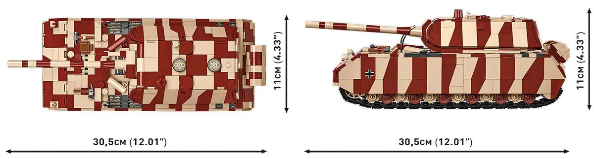 Cobi 1/35 Panzer VIII Maus - Image 5