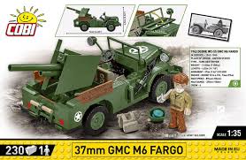 Cobi 1:35 Scale 37mm GMC M6 Fargo - Image 2