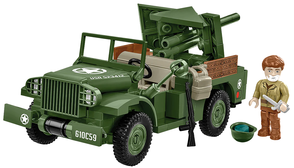 Cobi 1:35 Scale 37mm GMC M6 Fargo - Image 4