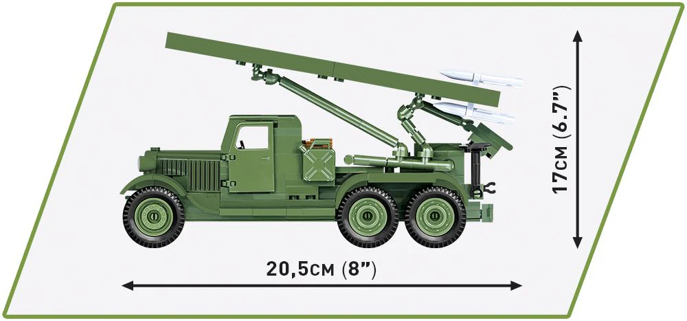 Cobi 1/35 Scale: BM-13 Katyusha (Zis-6) - Image 4
