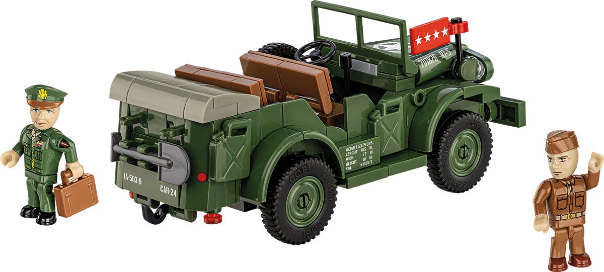 Cobi 1/35 Scale Dodge WC-56 Command Car - Image 4