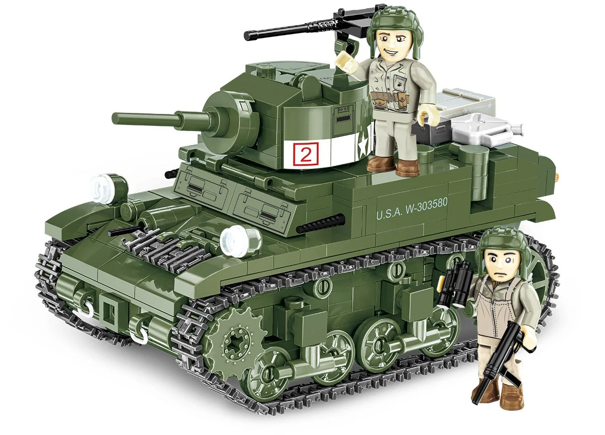 Cobi 1/35 Scale M3 Stuart - Image 3