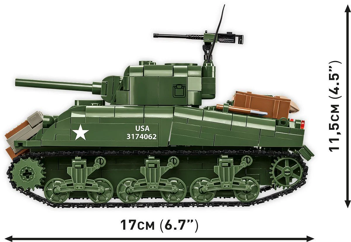 Cobi 1/35 Scale M4A1 Sherman - Image 3