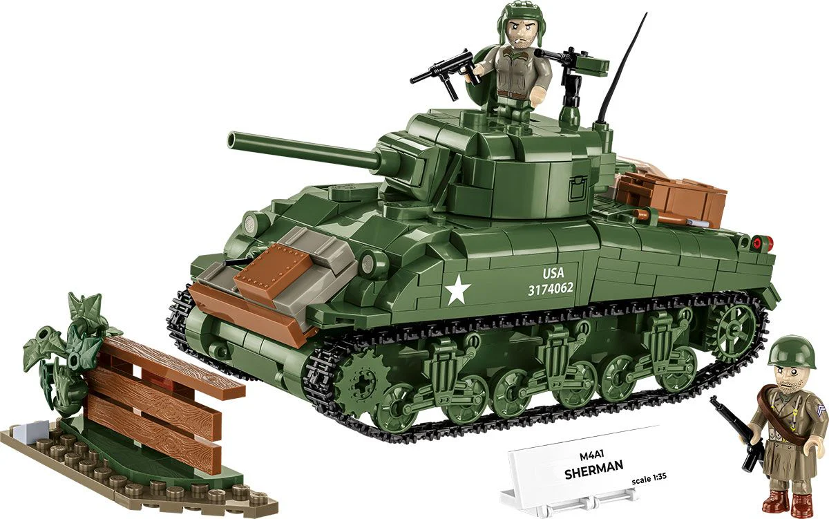Cobi 1/35 Scale M4A1 Sherman - Image 5