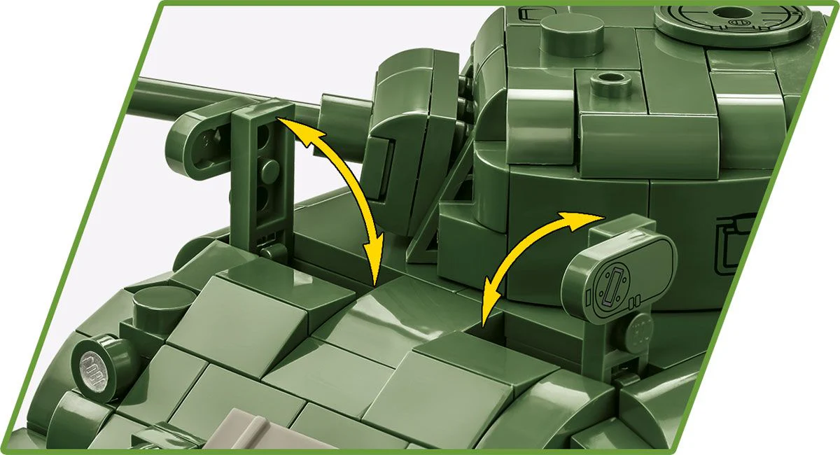 Cobi 1/35 Scale M4A1 Sherman - Image 9