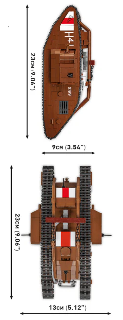 Cobi 1/35 Mark V (Male) - Image 6