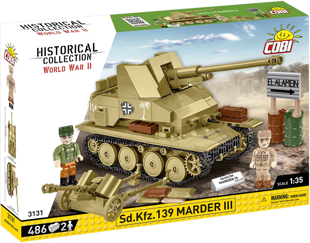 Cobi 1/35 Scale Sd.Kfz.139 Marder III