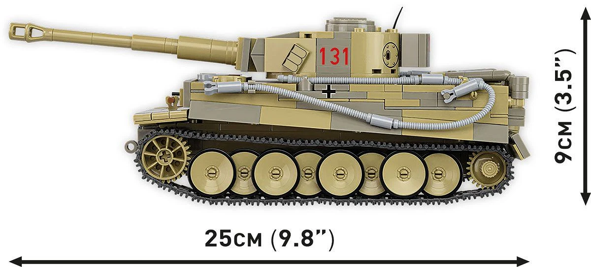 Cobi 1/35 Scale Tiger 131 - Image 3