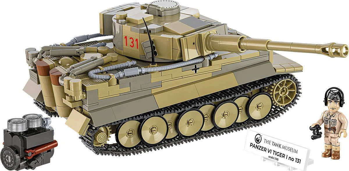 Cobi 1/35 Scale Tiger 131 - Image 6
