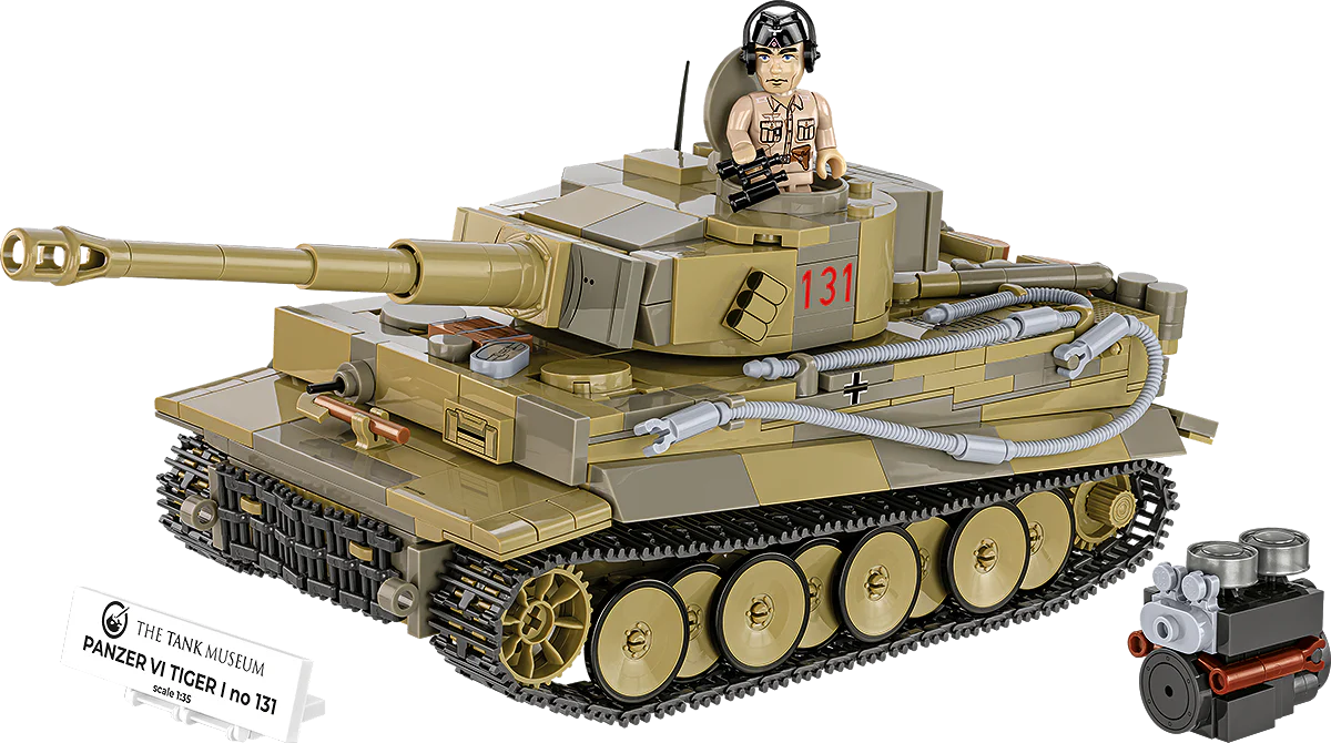 Cobi 1/35 Scale Tiger 131 - Image 7