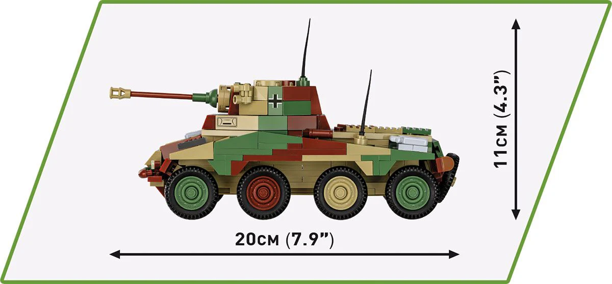 Cobi 1/35: Sd.Kfz. 234/2 Puma - Image 4