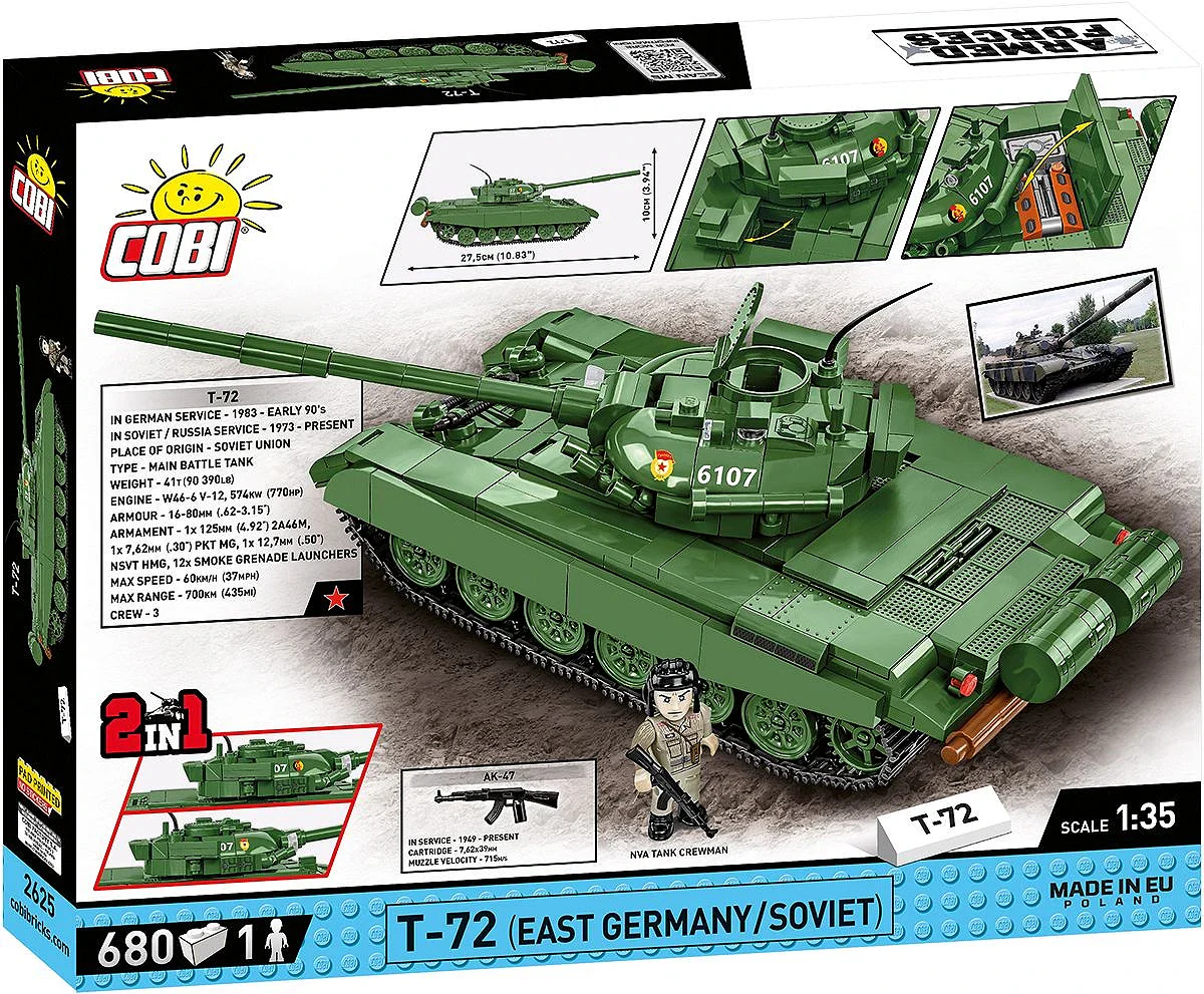 Cobi 1/35: T-72 East Germany / Soviet - Image 2