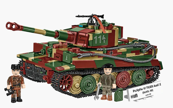 Cobi 1/35 Tiger 1 Ausf E (French Tank Museum) - Image 3