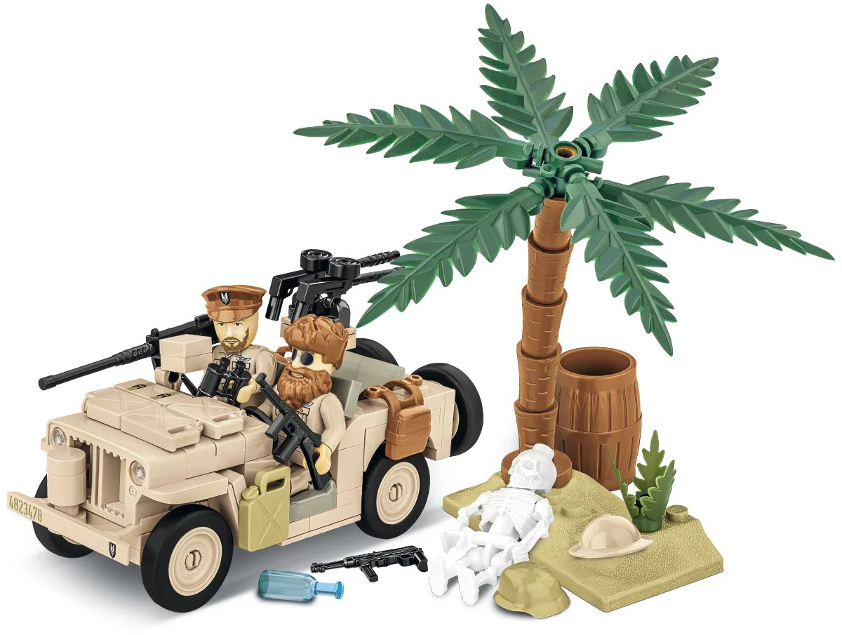 Cobi 1/35 Willys MB -SAS - Image 3