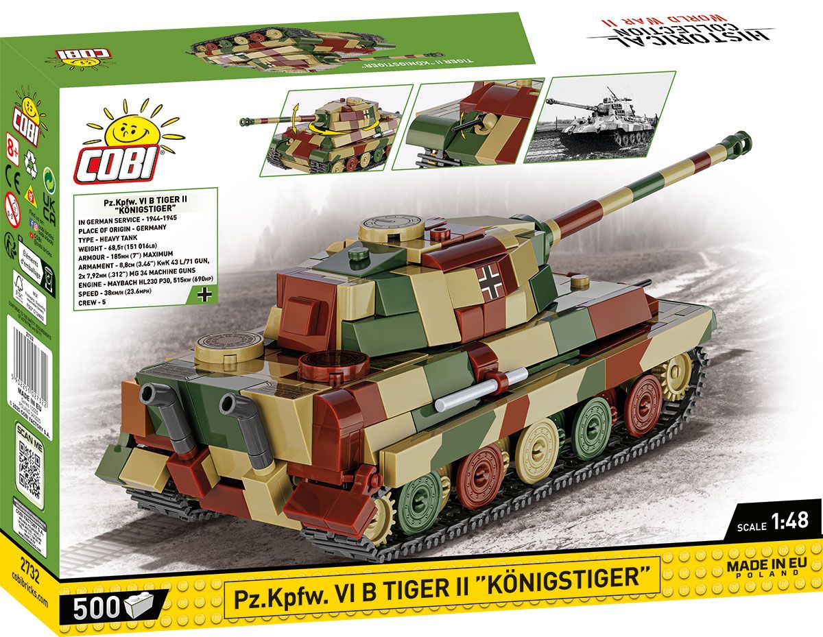 Cobi 1/48 Pz.Kpfw. VI B Tiger II Konigstiger - Image 2