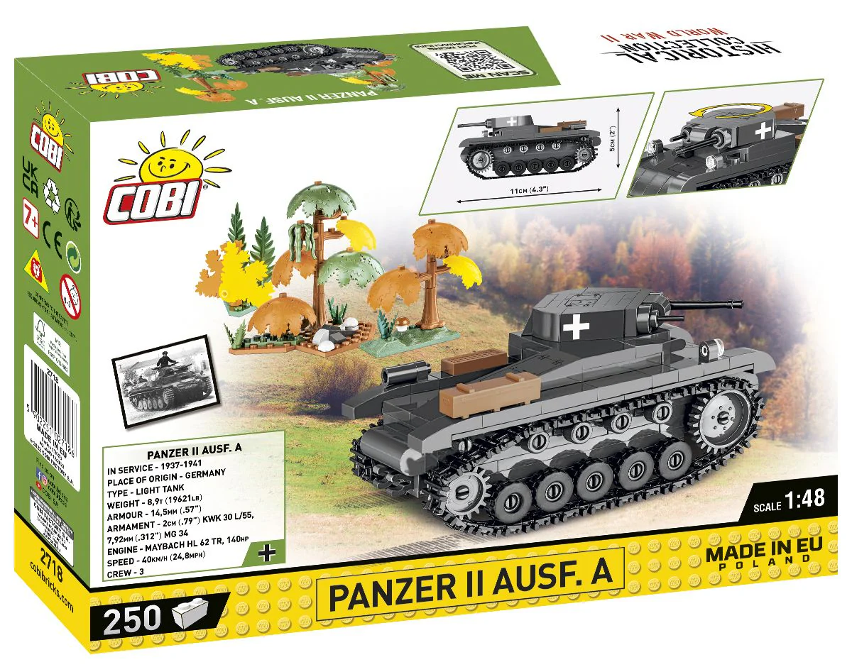 Cobi 1/48 Scale Panzer II Ausf. A - Image 2