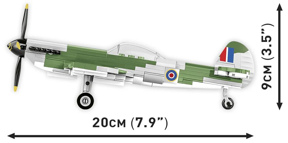 Cobi 1/48 Scale Spitfire Mk 16 Bubbletop - Image 4