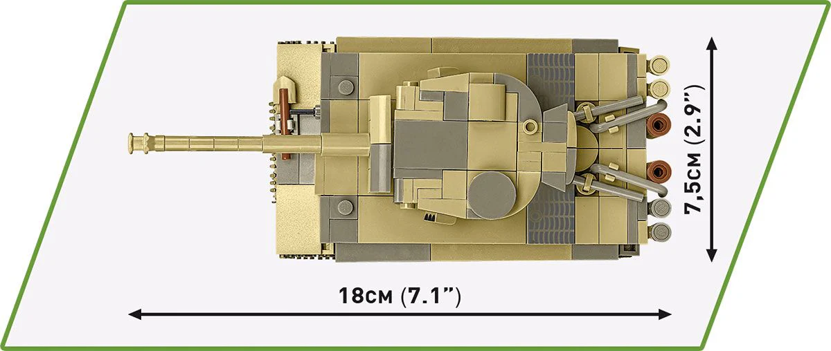 Cobi 1/48 Scale Tiger 131 - Upgraded - Image 7