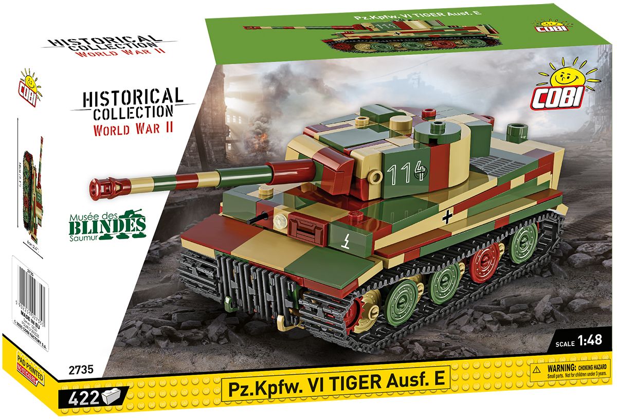 Cobi 1/48 Tiger 1 "Musee des Blindes Saumur"