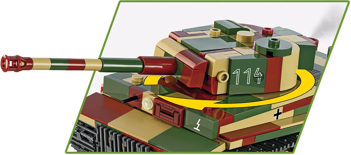 Cobi 1/48 Tiger 1 "Musee des Blindes Saumur" - Image 5