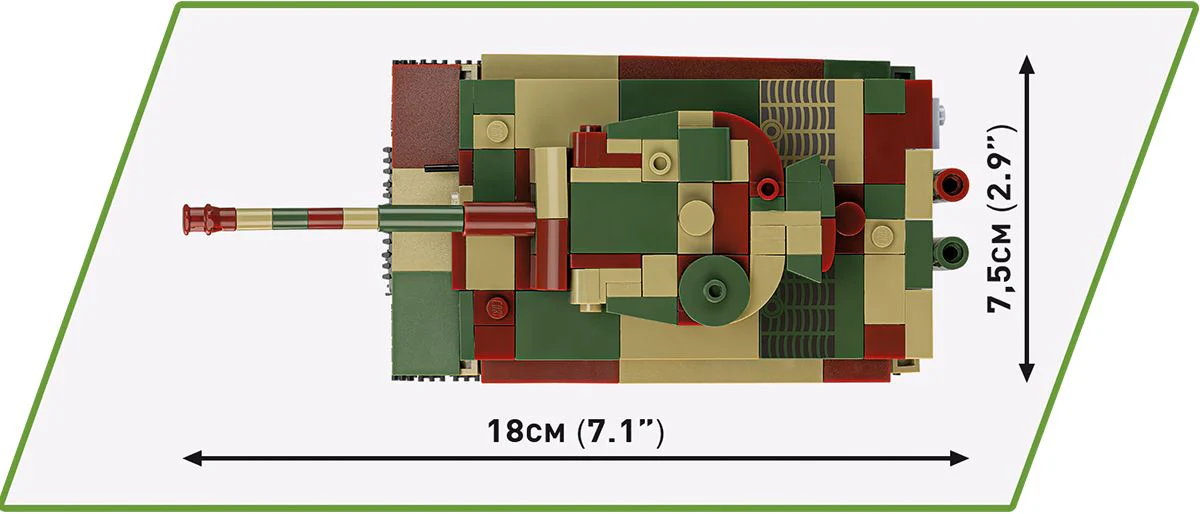 Cobi 1/48 Tiger 1 "Musee des Blindes Saumur" - Image 6