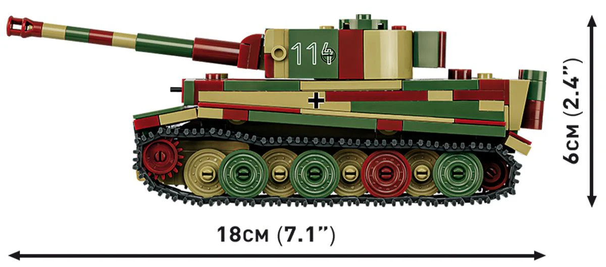 Cobi 1/48 Tiger 1 "Musee des Blindes Saumur" - Image 7
