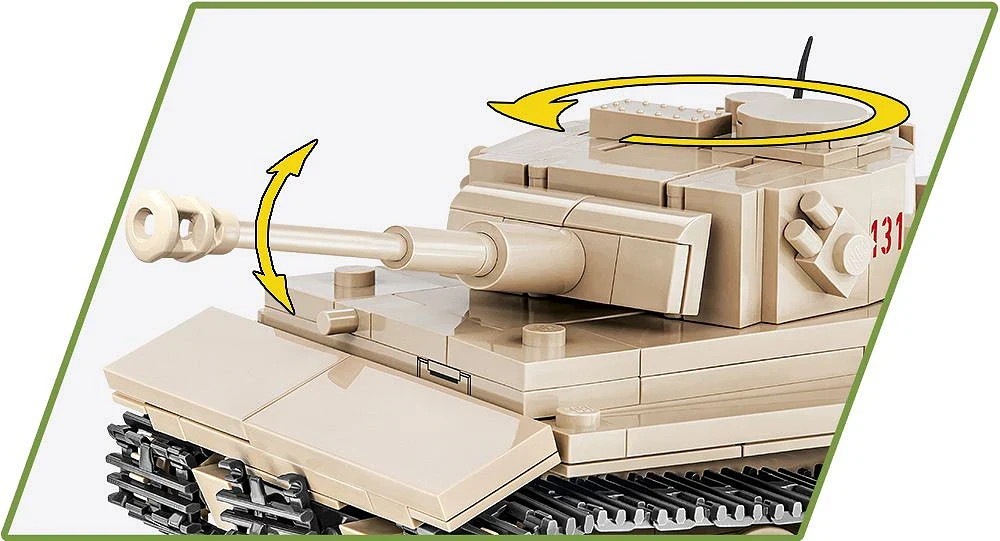 Cobi 1/48 Tiger 131 - Image 4