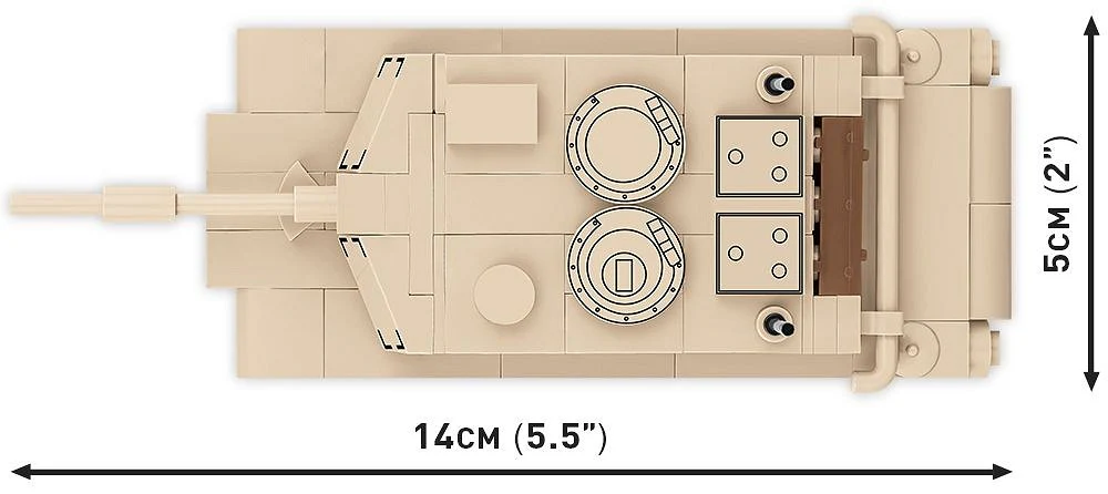 Cobi 1:72 Abrams M1A2 - Image 4