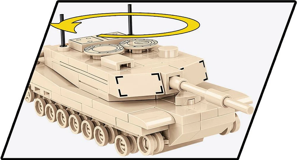 Cobi 1:72 Abrams M1A2 - Image 5