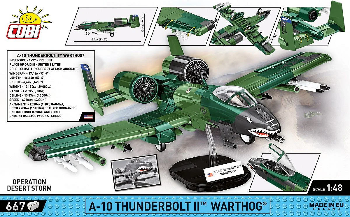 Cobi A-10 Thunderbolt II Warthog - Image 5