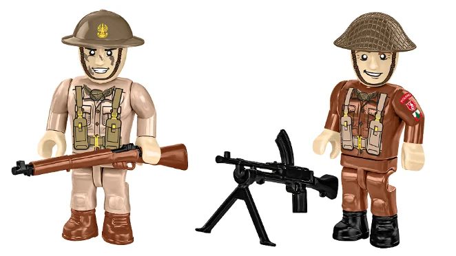 Cobi Battle of Monte Cassino, 6 Figure Set - Image 10