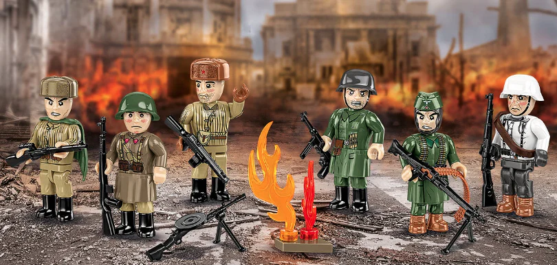Cobi Battle of Stalingrad, 6 Figure Set - Image 3