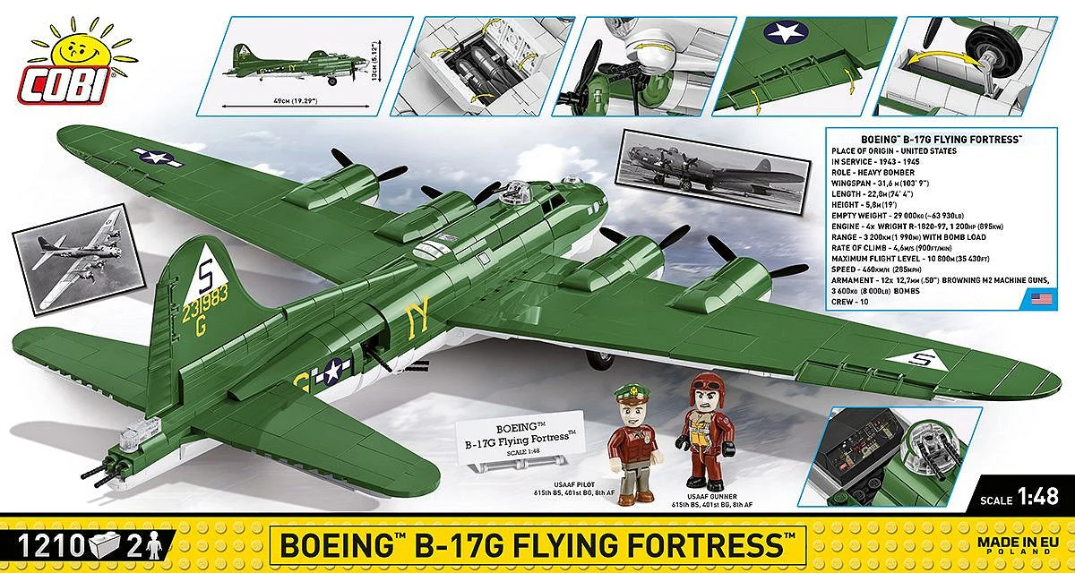 Cobi Boeing B-17G Flying Fortress - Image 2