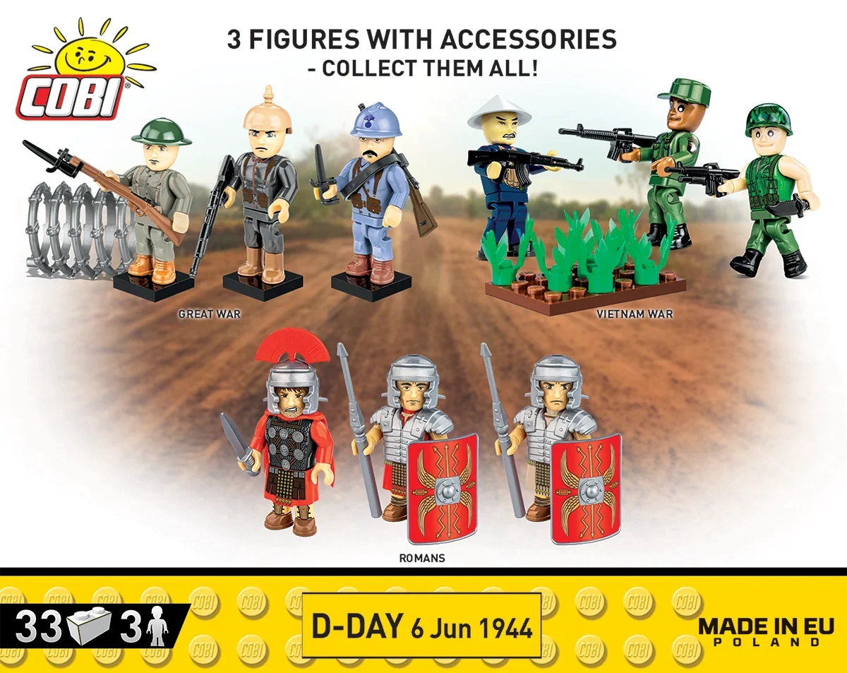 Cobi D-Day Figures - Image 2