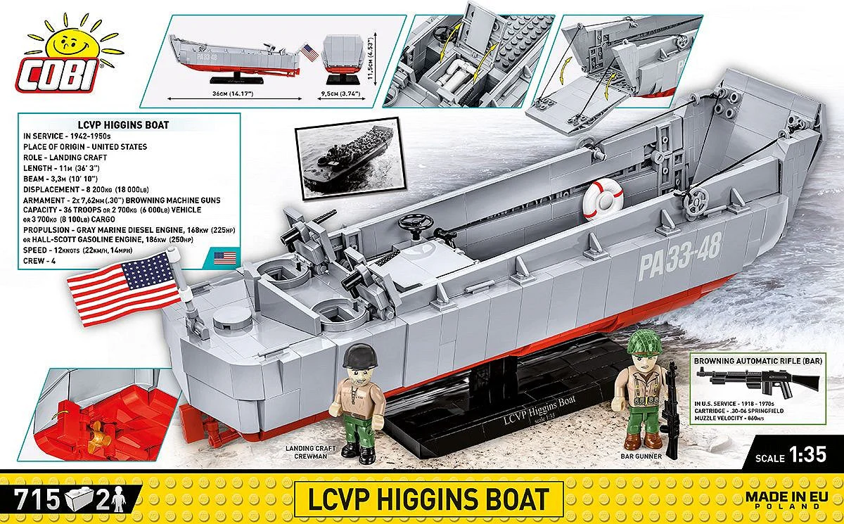 Cobi LCVP Higgins Boat - Image 6
