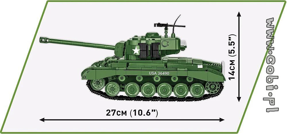Cobi M26 Pershing T26E3 - Image 3