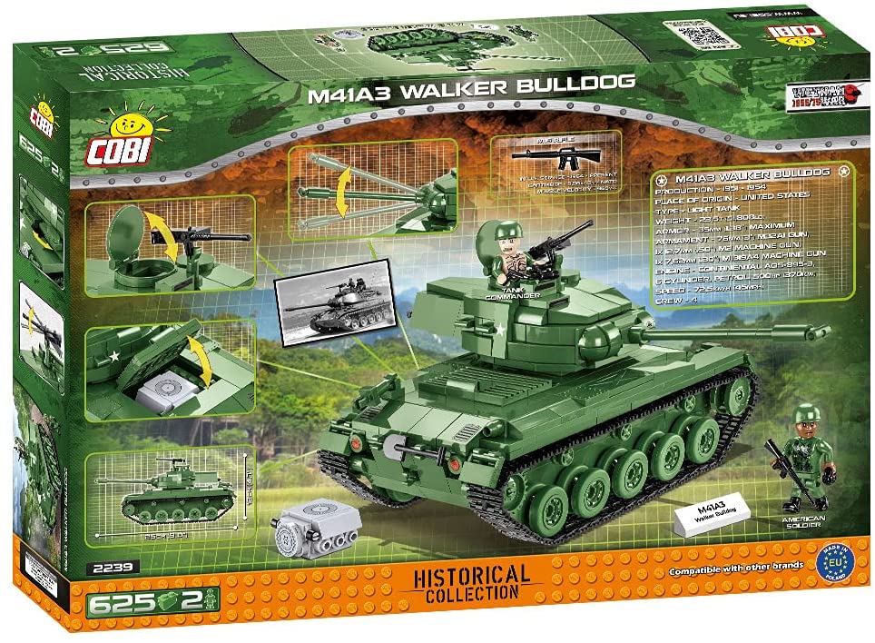 Cobi M41A3 Walker Bulldog - Image 3