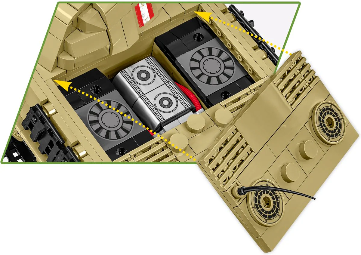 Cobi 1:28 Scale Panzer V Panther Ausf. G Pudel - Image 7