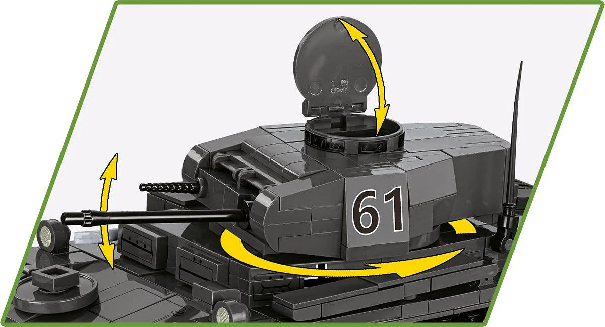 Cobi Panzerkampfwagen II Ausf. F - Image 4
