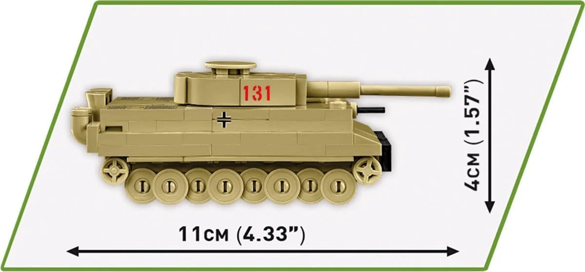 Cobi Tiger 131 1:72 Scale - Image 4